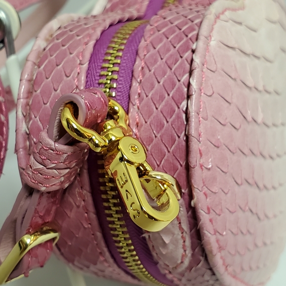 Suvimol Python "Tiny Heart" Bag - Picture 10 of 11